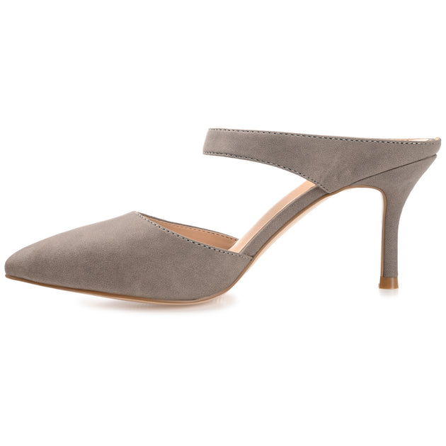 Journee Collection Maevali Pump Grey US 6 3