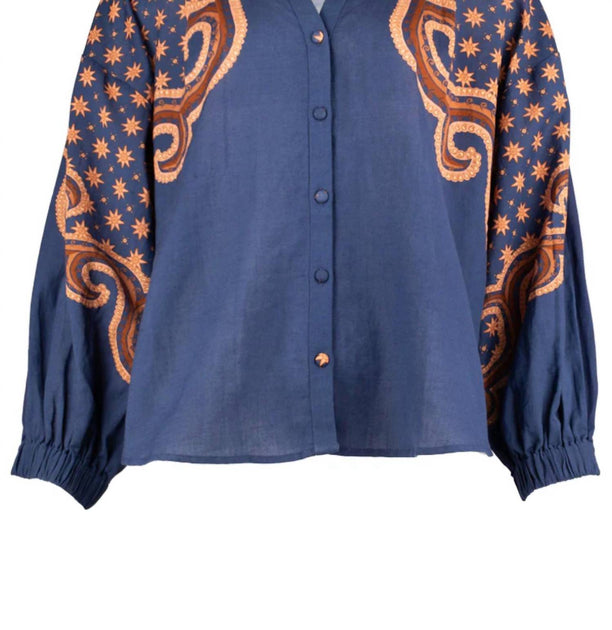 Anna Cate Jill Bluse Blau XS 2