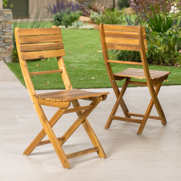 Streamdale Folding Dining Chair Natural 2