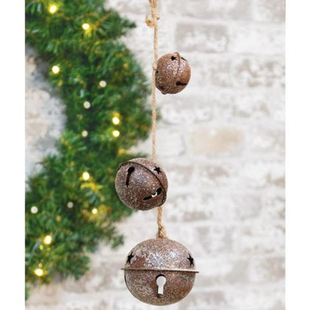 Hivvago Vintage Glitter Rusty Bells Trio String 3