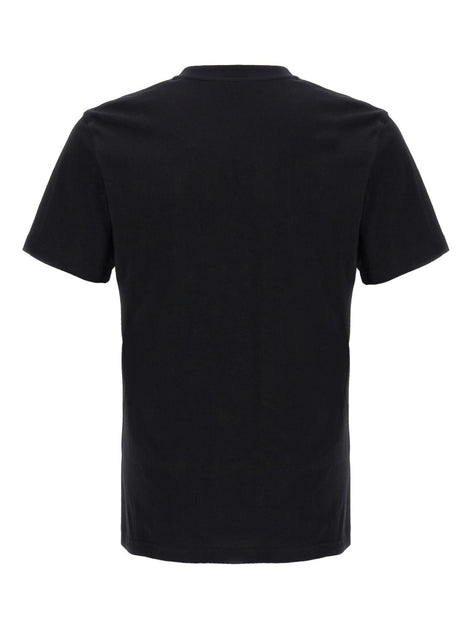 Moschino Rundhals T-Shirt Schwarz Groß 4