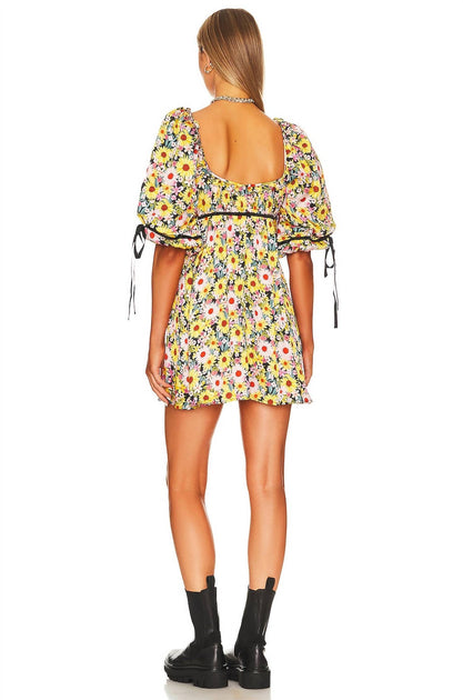 for Love & Lemons Sylvia Mini Dress Multi XSmall 3