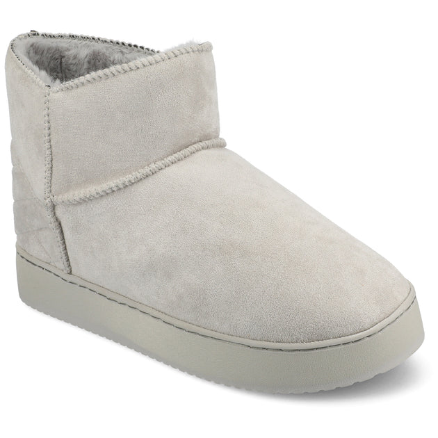 Journee Collection Noa Slipper Grey XLarge 2
