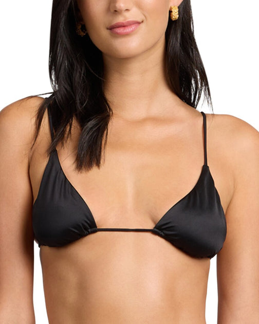 Onia Jolie Bikinioberteil Schwarz Small 2