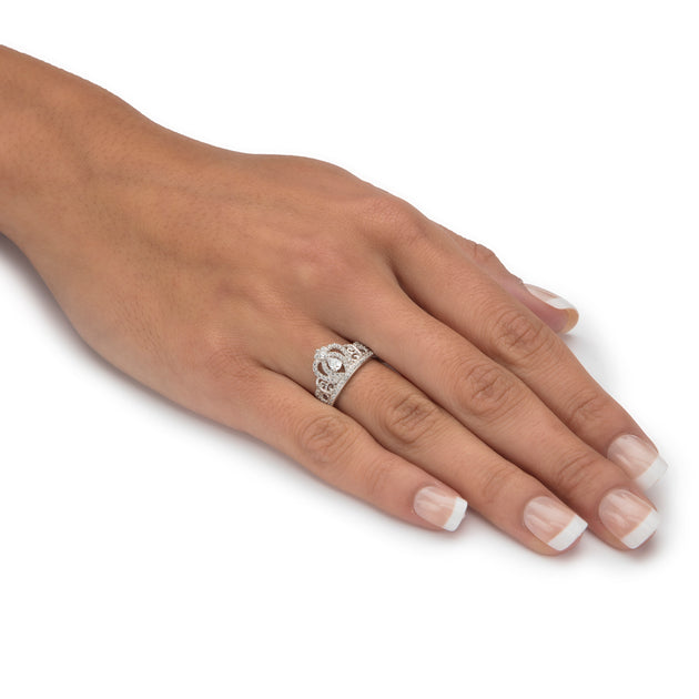 Palm .51 Crown Ring Silver US 6 4