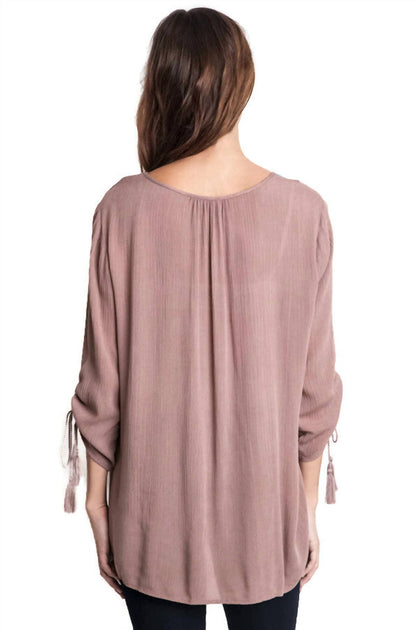 Umgee Baby Doll Top Pink Small 3
