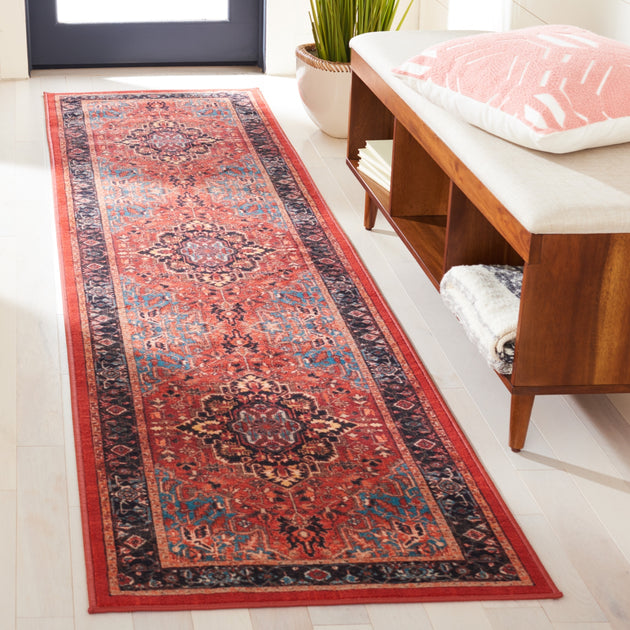 Safavieh Riviera RIV138 Area Rug Red/Blue 3