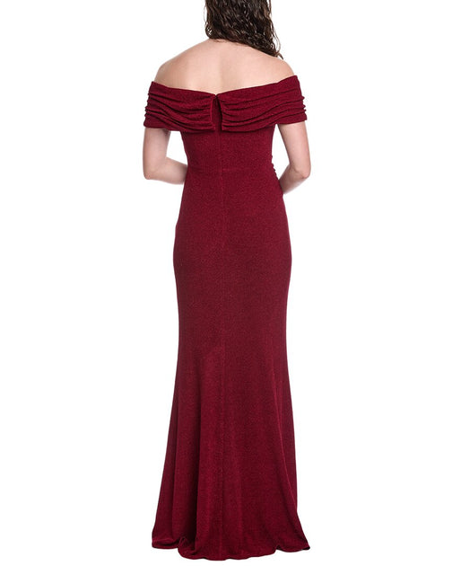 Rene Ruiz Mermaid Gown Berry Rose US 16 3