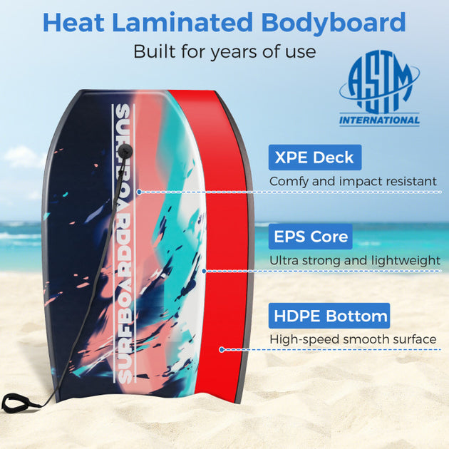 Hivvago Lightweight Body Board Multicolor 4