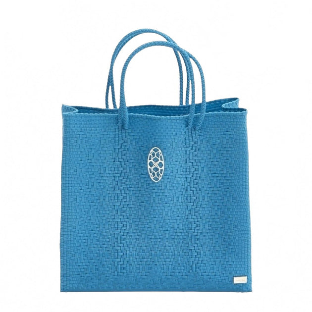 Lola's Bag Medium Tote Bag Blue One Size 3