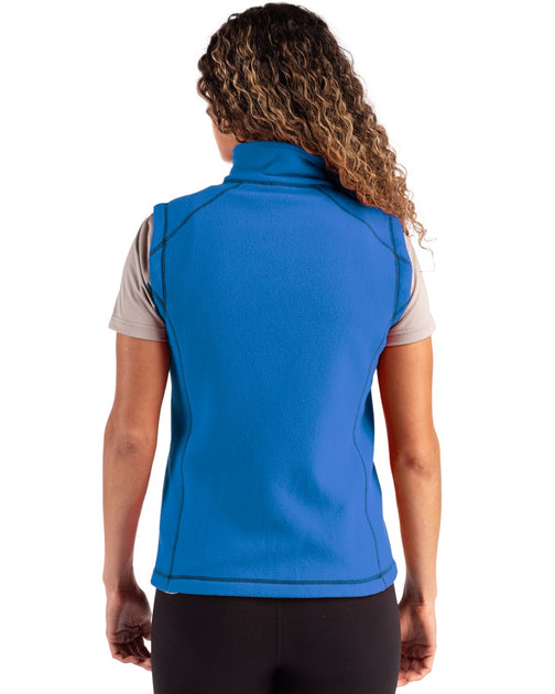 Clique Powder Recycled Fleece Vest Blue Medium 3