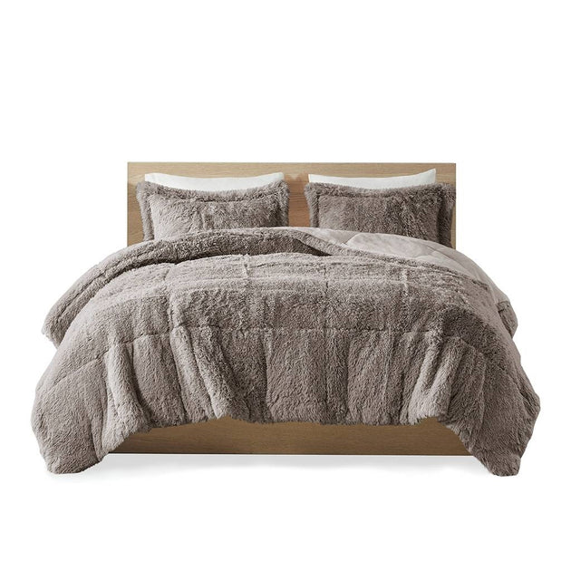 Hivvago Full/Queen Comforter Set Grey 4