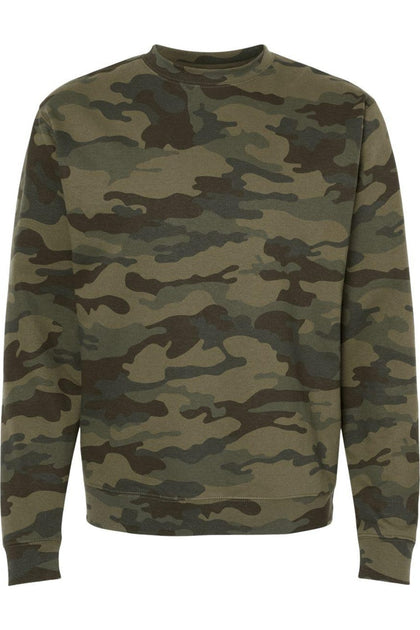 Independent Trading Co. Midweight Sweatshirt Green Small 2