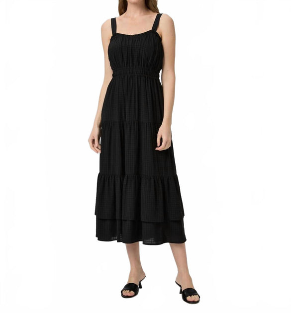 PAIGE PERSIMMON ドレス Paige Persimmon Dress In Black | ShopSimon