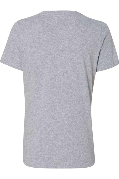 BELLA + CANVAS Relaxed Heather CVC V-Neck Tee Multi XXLarge 3