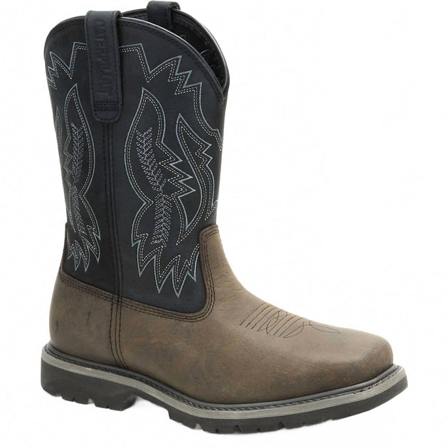 CAT Footwear Colorado Frontier Steel Toe Boot Brown US 9 2