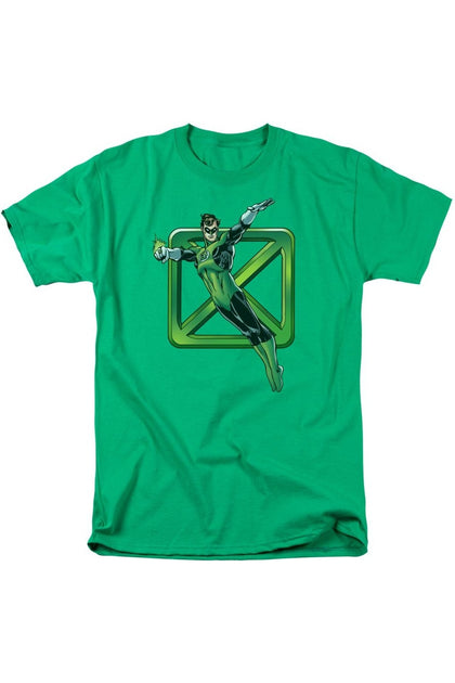Gildan DC Comics Green Cross Short Sleeve T-Shirt Green 4XLarge 2