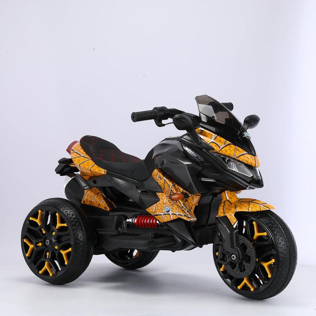 BreeBe Kids Motorcycle Ride-On Toy Pink 6