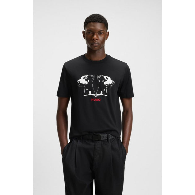 Hugo Boss Cotton Jersey T-Shirt Schwarz Medium 4