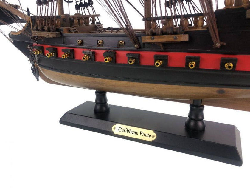 Karibisches Piratenschiff Modell 66 cm 4