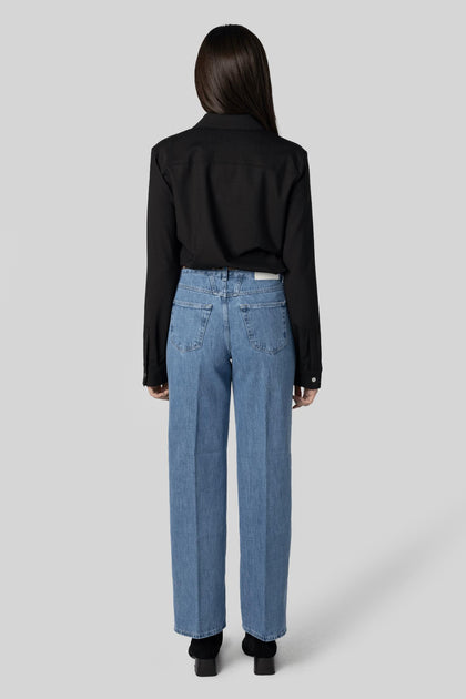 CLOSED Nikka Wide Leg Jean Light Blue 27 4
