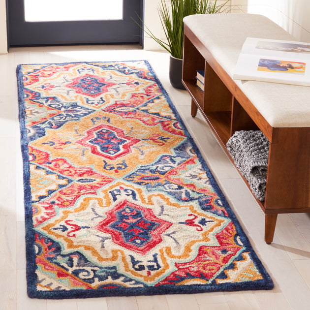 Safavieh Aspen Area Rug Blue Rust 3
