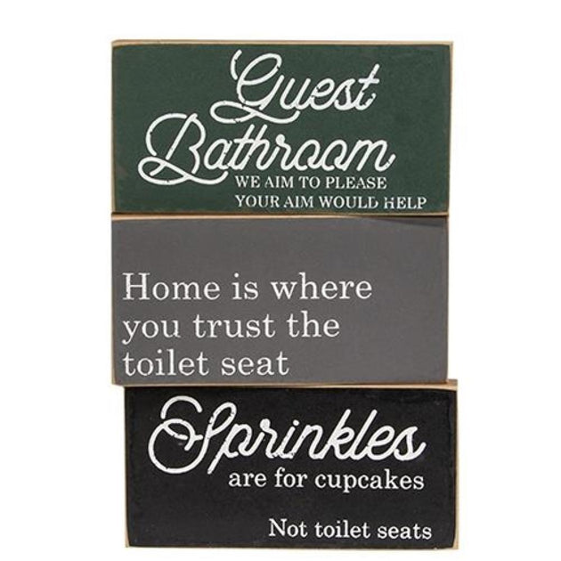 Hivvago Trust Toilet Seat Block Assorted 2