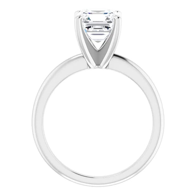 Pompeii3 Solitaire Engagement Ring Gold US 5 6