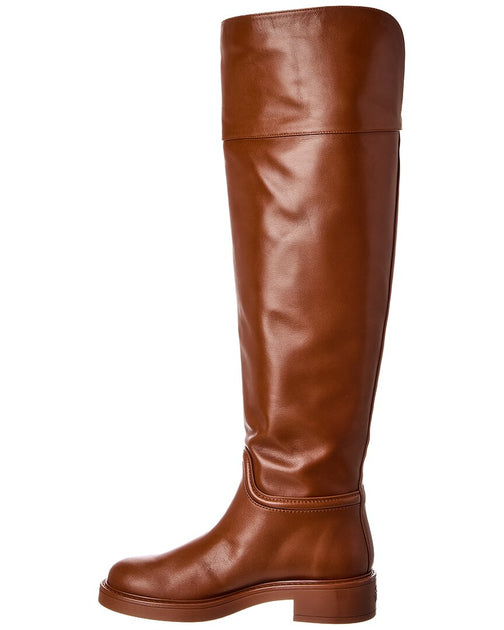 Stuart Weitzman Celia Over-The-Knee Boot Brown US 7 3
