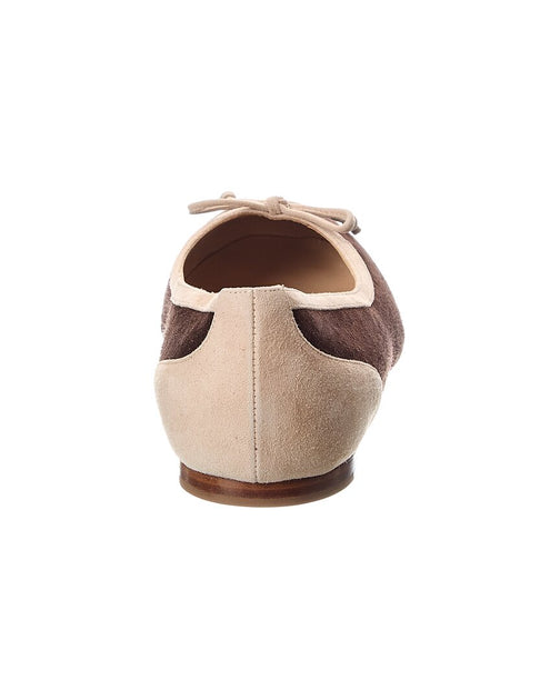 Manolo Blahnik Capbal Flat Brown EU 38.5 4