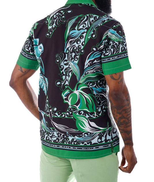 Barabas Summer Genoa Kurzarmhemd Grün 3XL 3