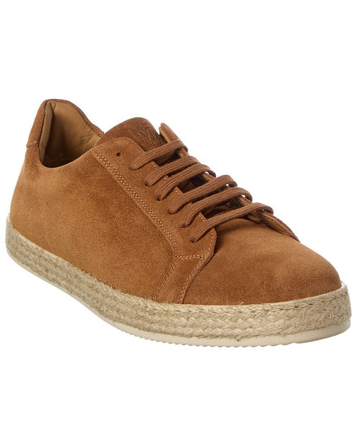 Bruno Magli Amalfi Suede Sneaker Brown US 8 2