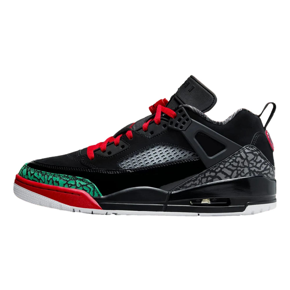 Nike Men's Jordan Spizike Low Black / Varsity Red - Classic Green
