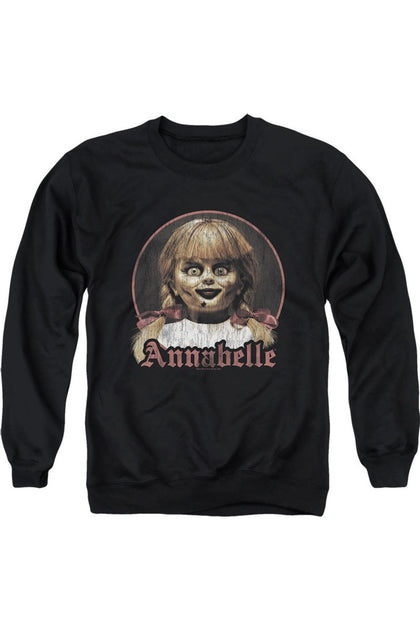 Gildan Annabelle Portrait Crewneck Sweatshirt Black Medium 2