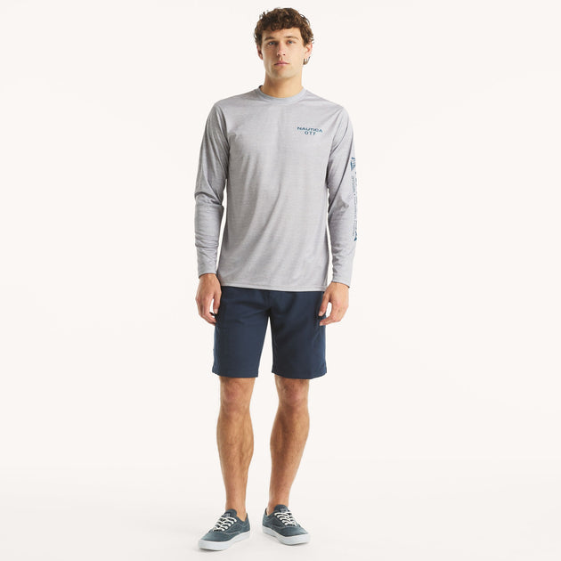 Nautica OTF Long-Sleeve Shirt Grey Large 4