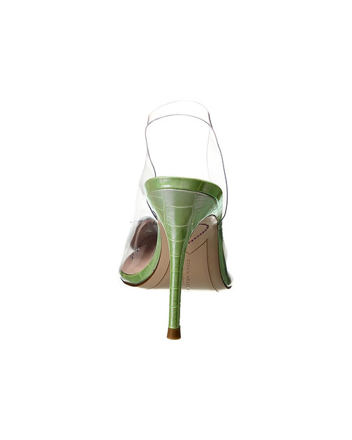 Sophia Webster Amora Slingback Pump Silver EU 38.5 4