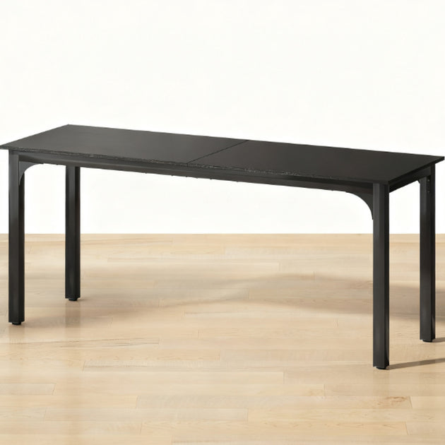 GOODSILO Modern Computer Desk Black 2