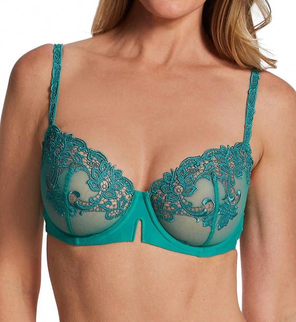 Simone Perele Saga Demi Cup Bra Green 36B 2