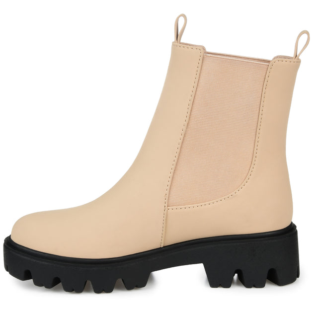 Journee Collection Ivette Bootie Brown US 9 3