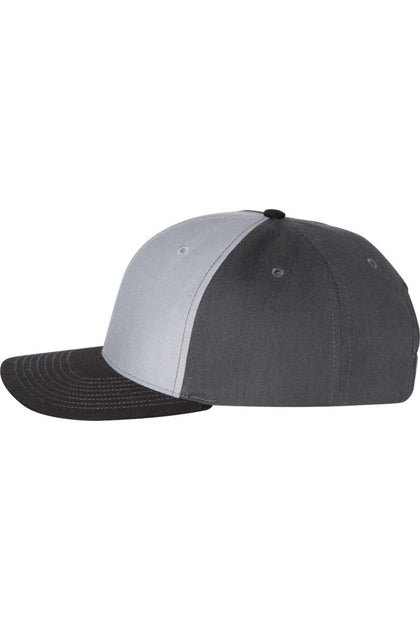 Richardson Twill Back Trucker Cap Schwarz 4