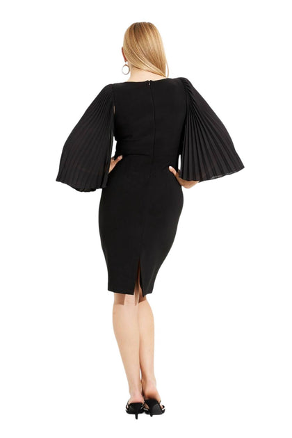 Joseph Ribkoff Sheath Dress Black US 8 4