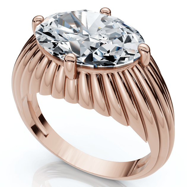 Pompeii3 Pam Engagement Ring Yellow Gold 6.5 6