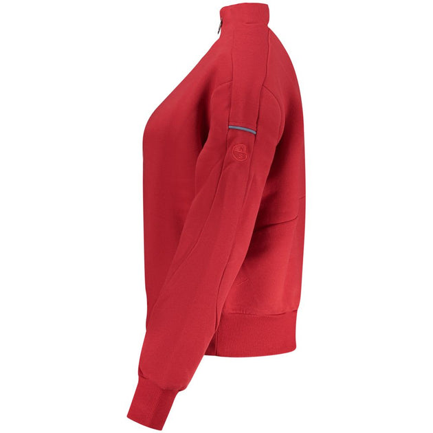 North Sails Cotton Women Sweatshirt Red XL 5