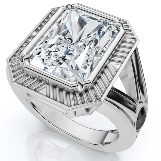 Pompeii3 Elizabeth Engagement Ring Gold US 8 5