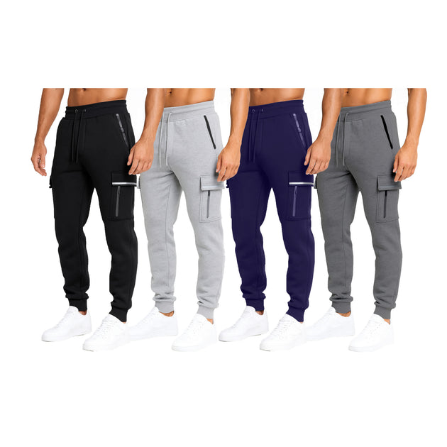 Blue Ice Cargo Jogger Pants Multi Large 5