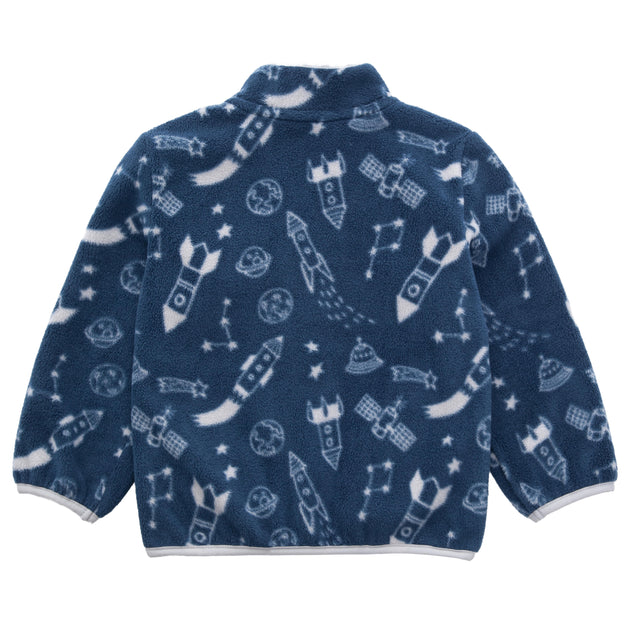 Rokka & Rolla Adventure Fleece Jacket Blue 4T 3