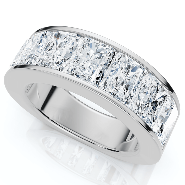 Pompeii3 7Ct Diamond Radiant Cut Ring Gold US 7.5 3