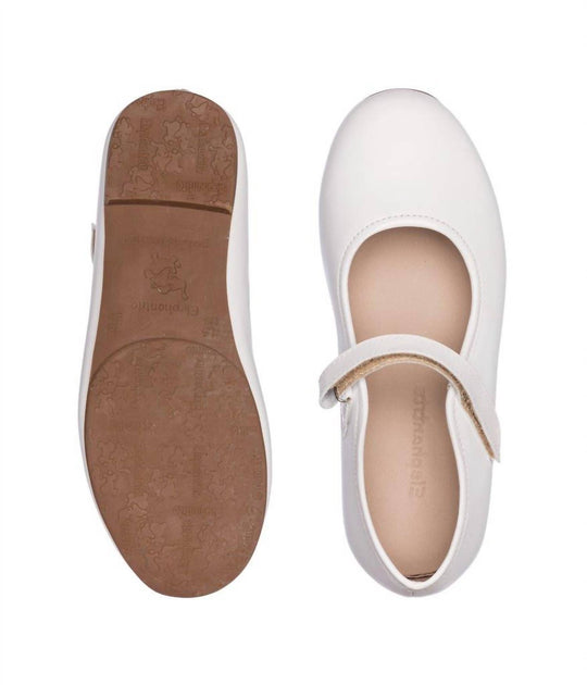 Elephantito Coco Mary Jane Shoes White US 12 3