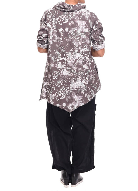 Tulip Clothing Calla Top Grey Small 3