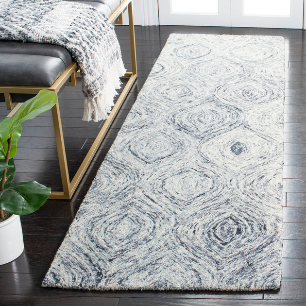 Safavieh Ikat Teppich, Silber / Grau 3